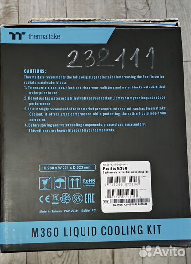 Thermaltake Pacific M360