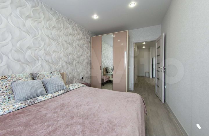 2-к. квартира, 55 м², 12/19 эт.