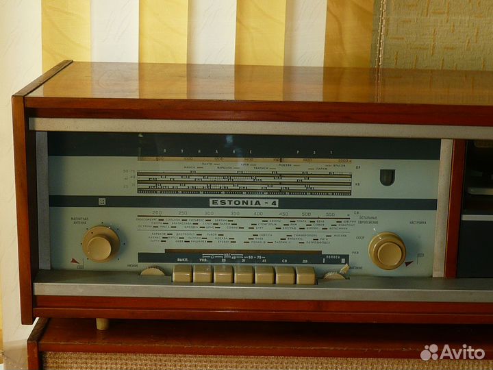 Радиола ламповая эстония 4 1970 гг