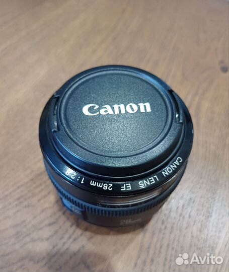 Объектив canon 28 mm