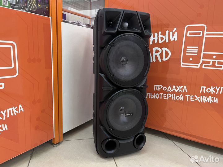 Мощная новая большая колонка с караоке+ду