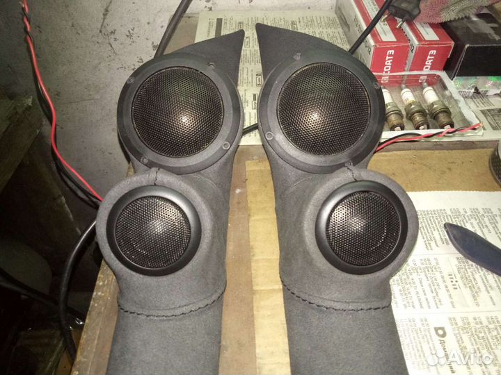 Стойки автозвук калина 1