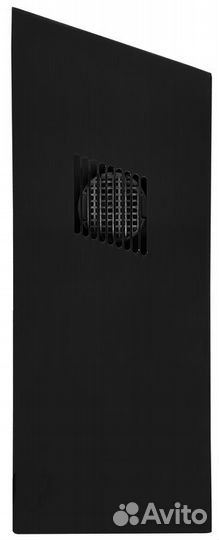 Металлическая сушилка для рук Merida stella R (чёрная)