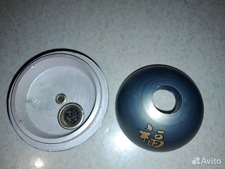 Подставка для ароматических конусов.Деревянный шар