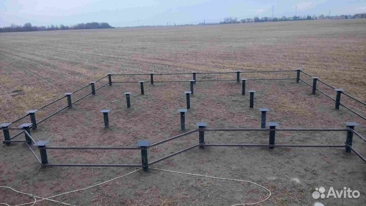 Винтовые сваи Монтаж винтовых свай