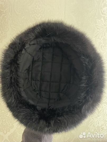 Норковая шапка мужская