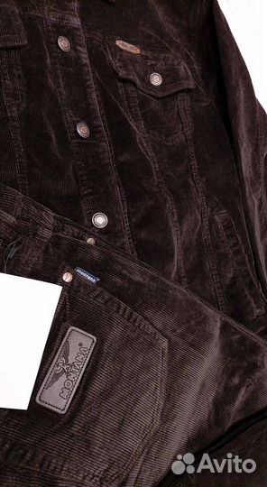 Вельветовый Костюм, Montana M-4806-3 коричневый