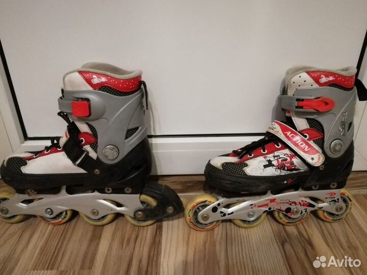 Роликовые коньки раздвижные