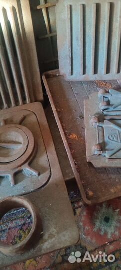 Печь буржуйка чугунная разборная