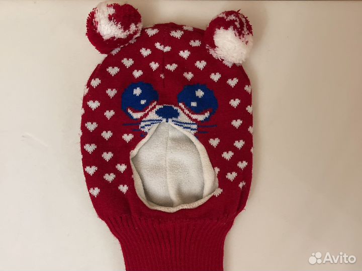 Шапочки демисезонные на 2-3 года