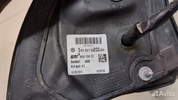 Зеркало боковое Volkswagen Golf 6, 2011