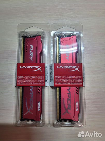 DDR4 Kingston HyperX Fury ddr4 32gb 2133