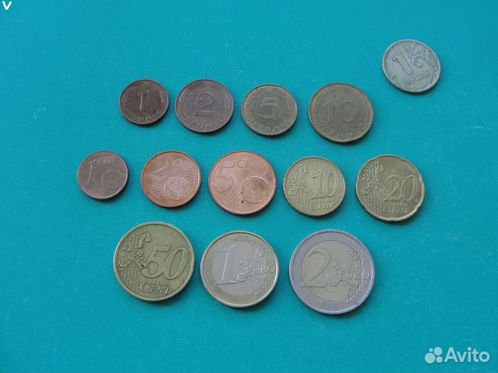 Монеты стран Западной Европы