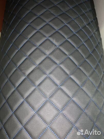 Стёганная экокожа квадрат опт стёжка