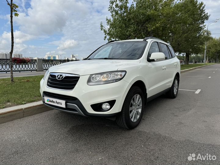 Hyundai Santa Fe 2.4 AT, 2011, 212 000 км