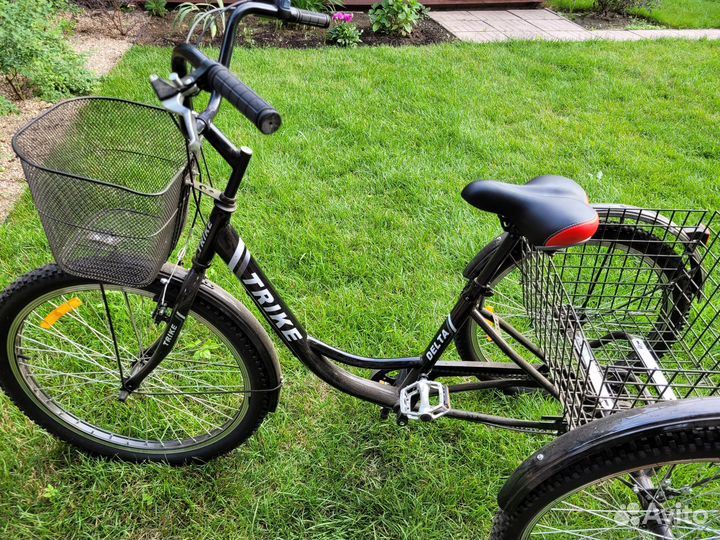 Трехколесный велосипед для взрослых delta trike