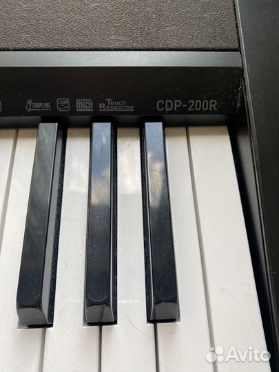 Цифровое пианино синтерзатор casio CDP-200R