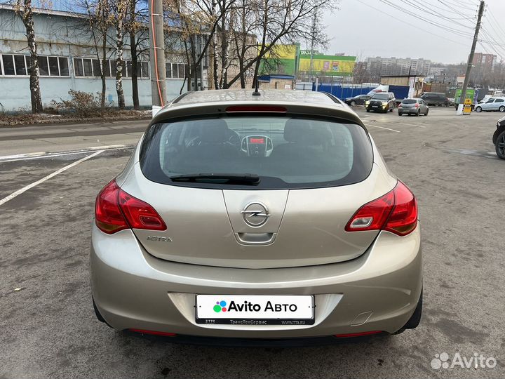 Opel Astra 1.6 МТ, 2012, 177 200 км