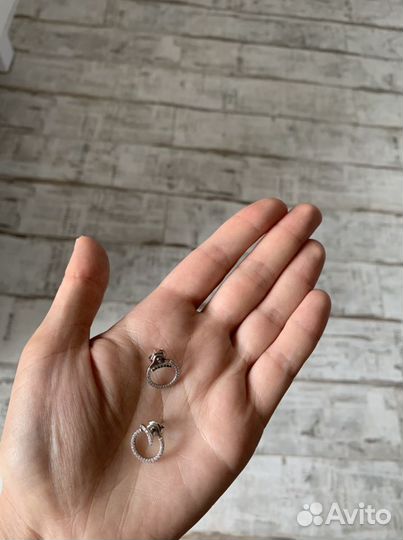 Серебряные серьги