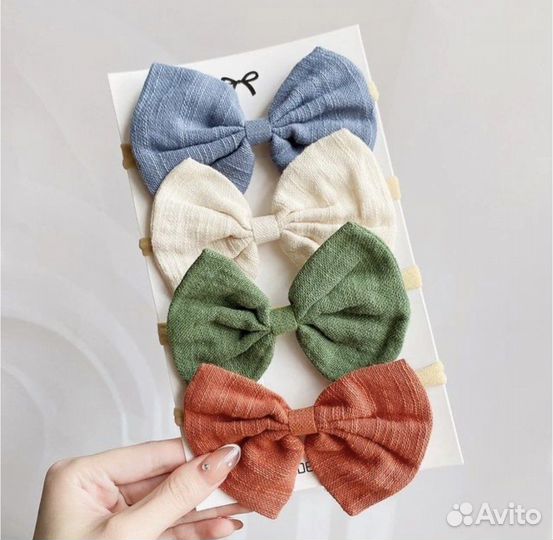 Набор повязок бантиков на голову