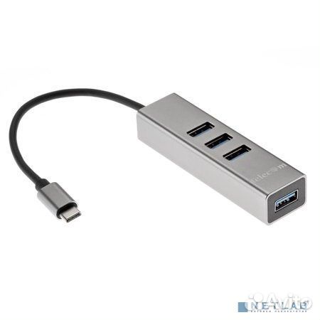 Telecom Переходник USB 3.1 Type-C -4 USB3.0, Alumi