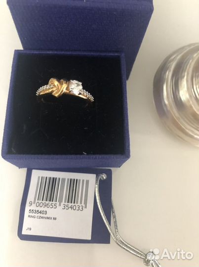 Swarovski кольцо и серьги