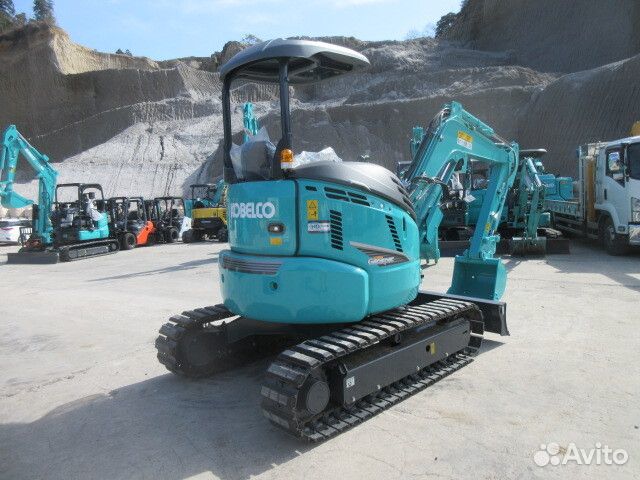 Мини-экскаватор Kobelco SK35SR-5, 2022