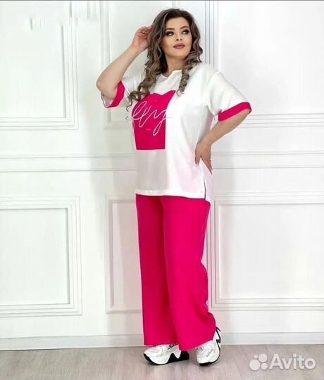 Костюм женский ЛЁн размеры 54-64