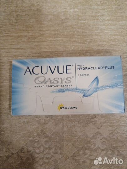 Линзы контактные acuvue oasys двухнедельные