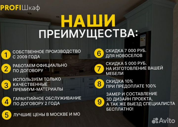 Кухня угловая современная на заказ