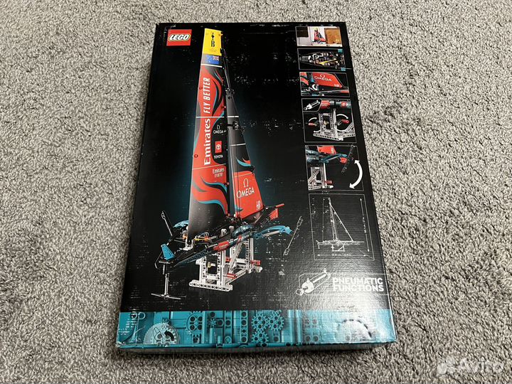 Lego Technic 42174 Яхта Emirates, новая, оригинал