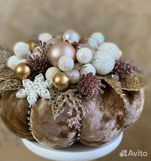 Новогодний декор на стол 