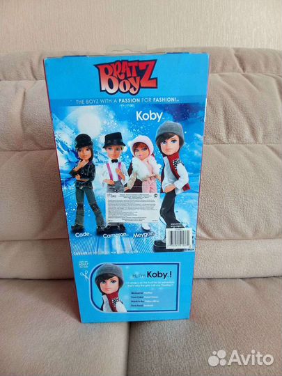 Новая кукла мальчик bratz boyz Koby