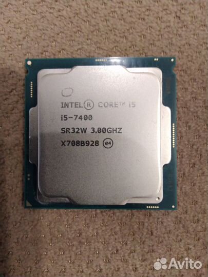 Процессор intel core i5 7400 под сокет 1151