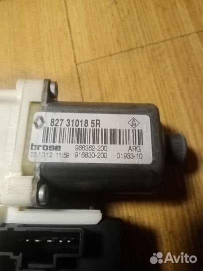 Электростеклоподъемник зад. левый Renault megane 3