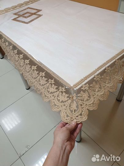 Скатерть из гибкого стекла, силиконовая