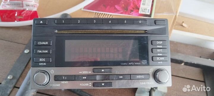 Штатная магнитола на subaru