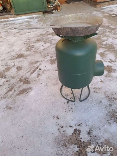 Печь металлическая