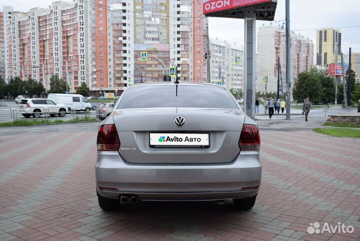 Volkswagen Polo 1.4 AMT, 2018, 123 000 км