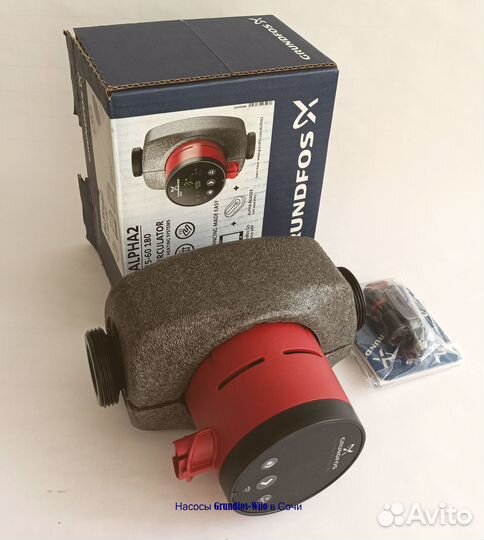 Рециркуляционный насос Grundfos alpha2 25-60-180