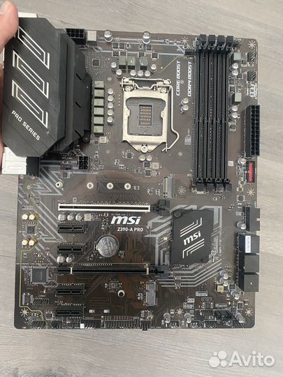 Материнская плата msi z390 - A PRO