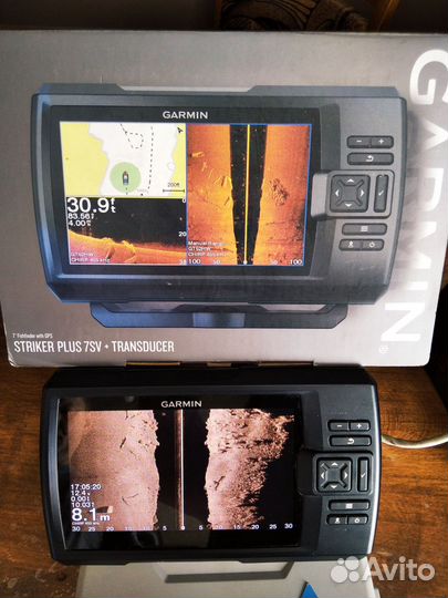 Эхолот garmin striker plus 7sv