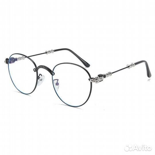 Очки оправа chrome hearts много
