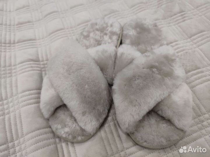 Тапочки меховые