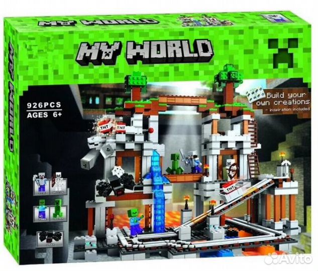 Конструктор Майнкрафт Шахта 10179