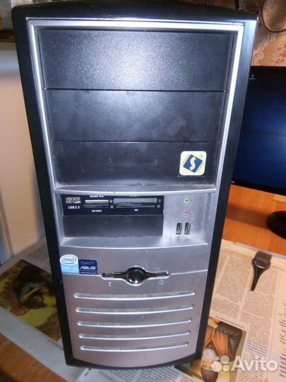 Сб Офис/Дом/Игровой Intel LGA775/AMD AM3, Озу 4Gb