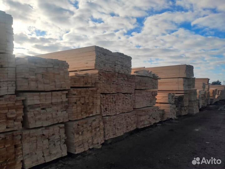 Доска и брус обрезной в наличии, ту, 1 сорт