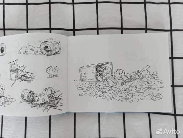 Сборники рисованных комиксов кота и Саймона