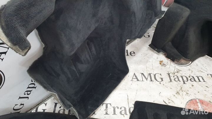 Обшивка багажника на Mercedes W140 CL/SEC