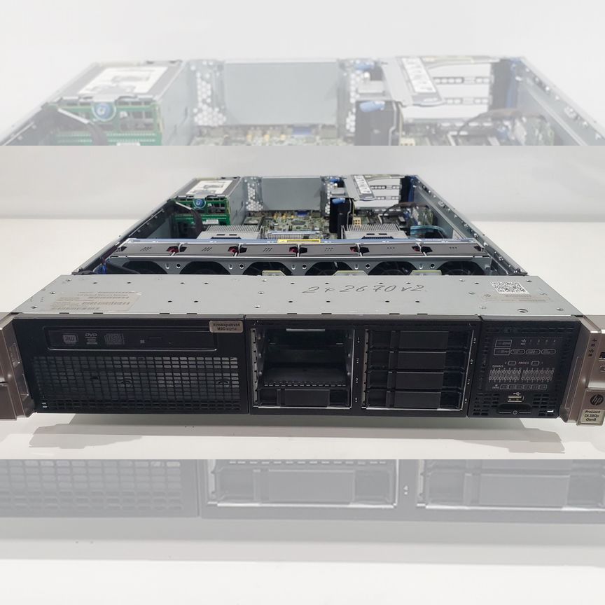 [P420I] Сервер Hp Proliant Dl380p Gen8 8sff P420i